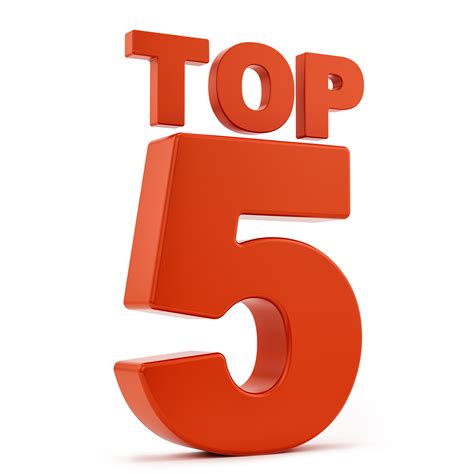 Top 5 .